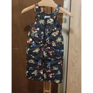 Sonic Kids Snow Pants Bips Printed & Water Resistant Kids Snow Suit Size 3T.
